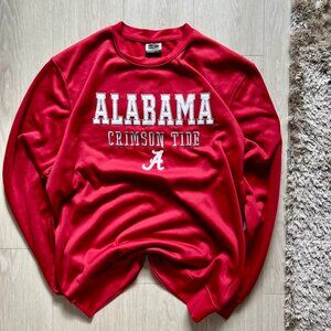 Alabama Crimson Tide Crewneck Men's L Stadium Pullover Sweater Embroidered NCAA